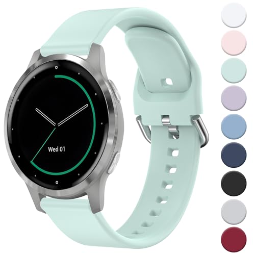 Image of Tobfit 18mm Silicone Watch Strap Compatible for Titan, Timex, Casio, Sonata,HMT etc,Quick Release Sport Loop Colorful Strap