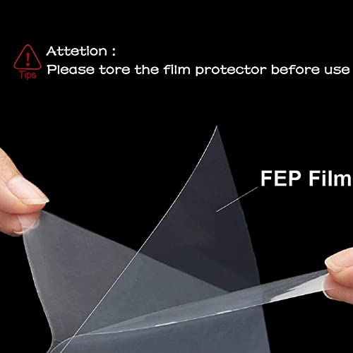 LANKEGU Pack de 6 films FEP pour imprimantes 3D 4 LANKEGU Pack de 6 films FEP pour imprimantes 3D – Image 5