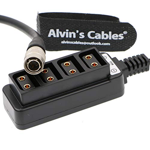 DRRI Hirose 4-Pin Auf D-Tap Hub Kabel Für Sony F55/FS7 Kamera – Stromverteiler Mit 4 Anschlüssen