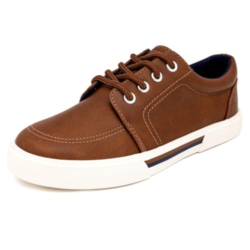 LONDON FOG Kid's Lace Up Casual Shoe Athletic Sneaker - Askem (Big Kid/Little Kid/Toddler)