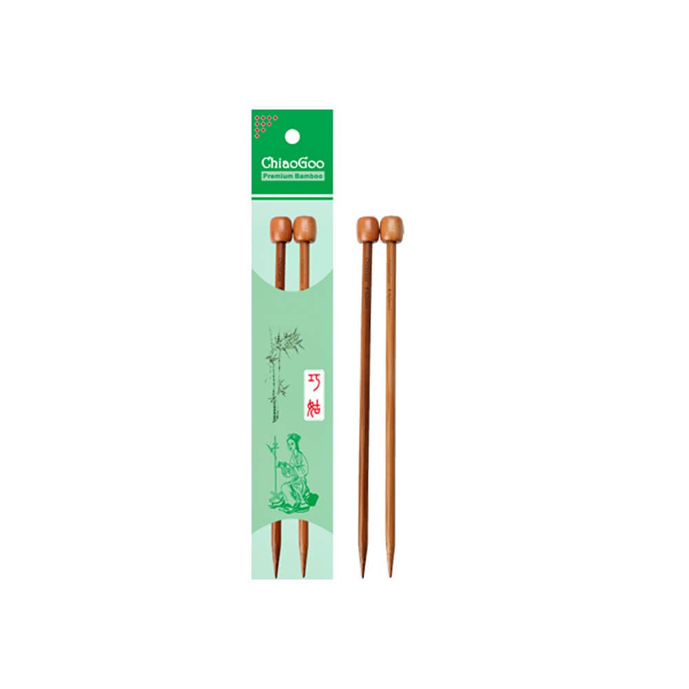 ChiaoGoo Single Pointed Bamboo Knitting Needles 33 cm 2.75 mm Patina 1 piece