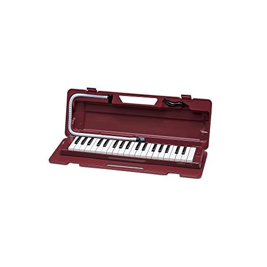 Yamaha Pianica, 37-note Melodica, Maroon (P37D),Red