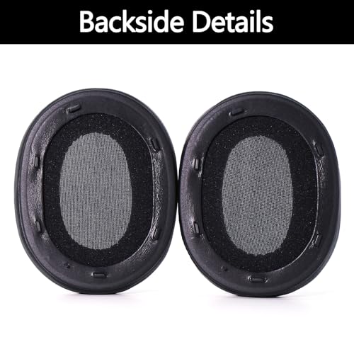 Almohadillas para Auriculares Sony ULT WEAR WH-ULT900N - Negro | Cuero Proteico con Espuma de Memoria, Cubiertas de Almohadilla para Orejas, Piezas de Repuesto para Auriculares Over-Ear con Cancelación de Ruido miniatura 4
