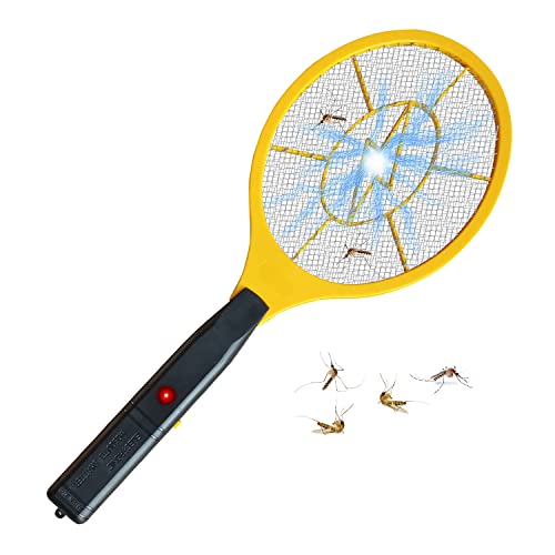 KK’S GLAMS Electric Fly Swatter Bug Zapper Battery Operated Flies killer Indoor & Outdoor Pest Control Mosquito and Insect Catcher Racket