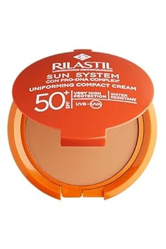 Rilastil Sun system Correttore Colore Bronzè, Coprente, Cremoso, SPF 50+, Resistente all'Acqua per Tutti i Tipi Pelle, 10g