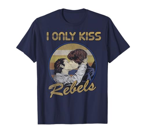 T-shirt Star Wars Rebels anti-déformation coton épais imprimé Han Solo et Leia