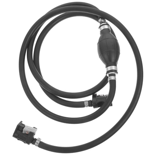 Manual Fuel Transfer Hose Pump for Oil Water Versatile Hand Pump for Easy Liquid Transfer Indoors Outdoors Efficient Suction with No Waste - Main Image