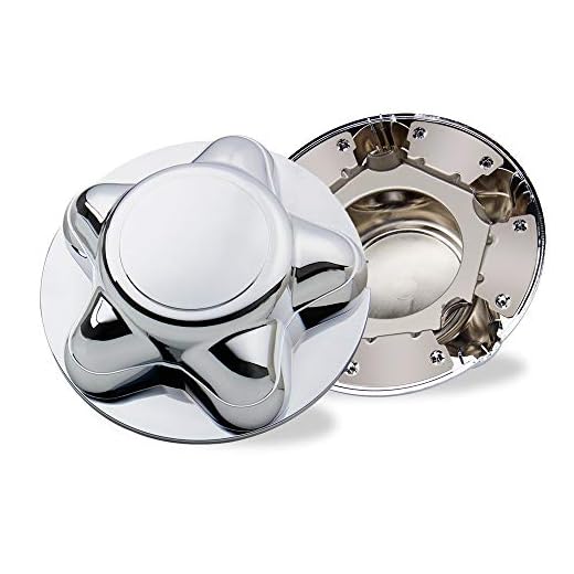 2Pcs Center Caps SUV Chrome Hubcaps for Ford 2004 F150 Heritage Ford 1997-04 F-150 &1997-2004 2003 Expedition Wheel Cover 7 Inch