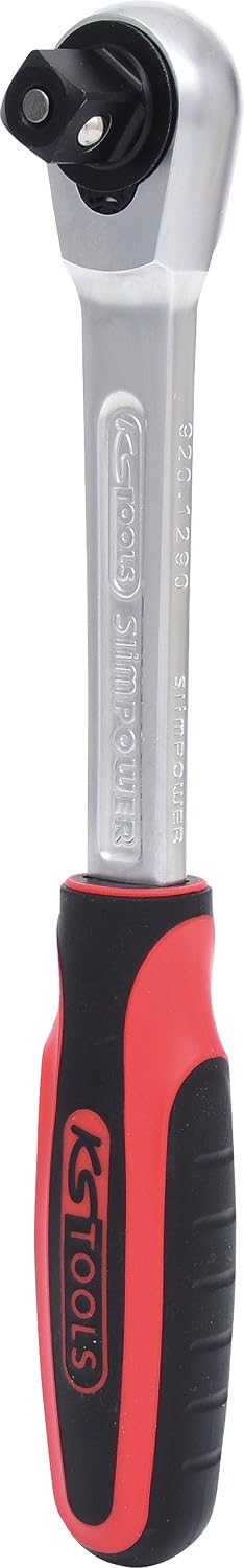 KS TOOLS 4042146418284 Carraca reversible SlimPOWER 1/2"