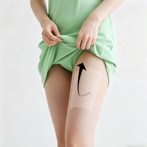 Instant Thigh Lift Tape for Women – Invisible Body Tape for Loose Skin & Cellulite Smoothing –...