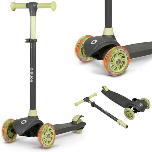 LIONELO Jessy Trottinette d'équilibre pour Enfants de 3 Ans à 50 kg, Trottinette Trois Roues...