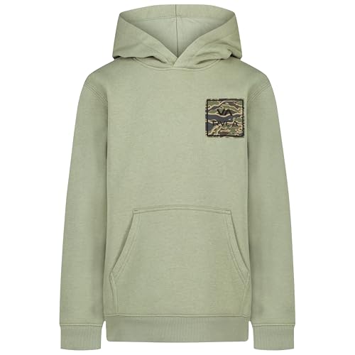 Image of RVCA Boys' Graphic Logo Pullover Fleece Hoodie Sweatshirt