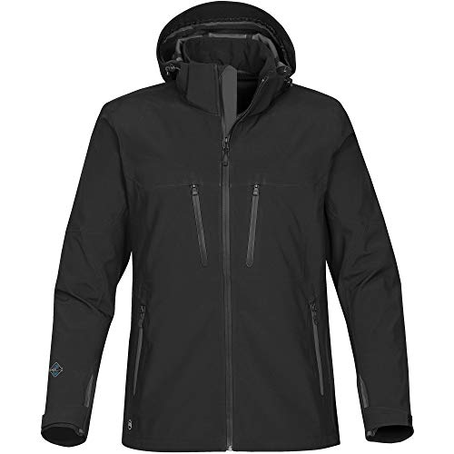 Stormtech Giacca softshell da uomo Patrol, Nero/Carbonio, L