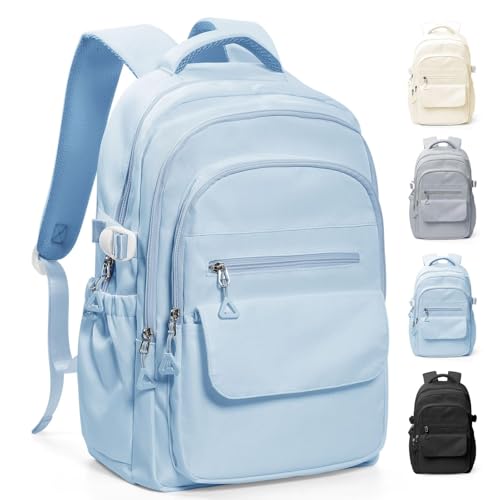 HYC00 Mochila Escolares Adolescentes Niñas Mochila Escolar Grande Mochilas de Instituto Chicas Mochilas Universitarias School Bag for Girls Impermeable Laptop Women Backpack Casual Daypack,Azul