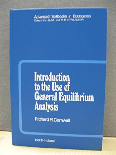 Amazon | Introduction to the Use of General Equilibrium Analysis