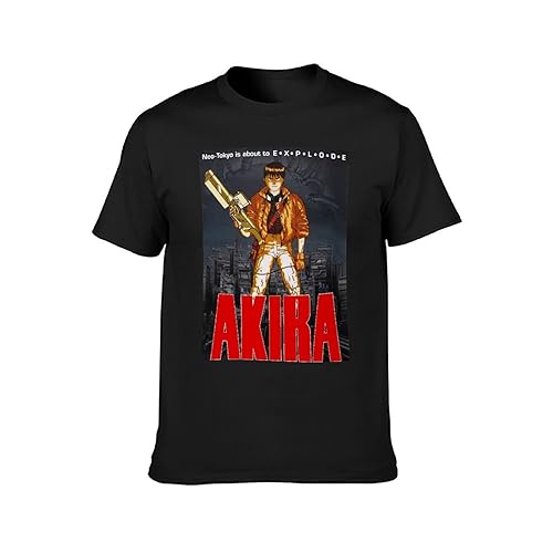 Akira Neo Tokyo is About to Explode - Camiseta unisex estampada para hombre, color negro, Negro, 3XL