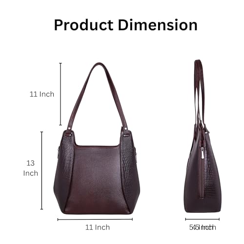 Image of DORPER MONEY HILL Durable Leather Satchel Bag for Women Genuine Branded Handbag