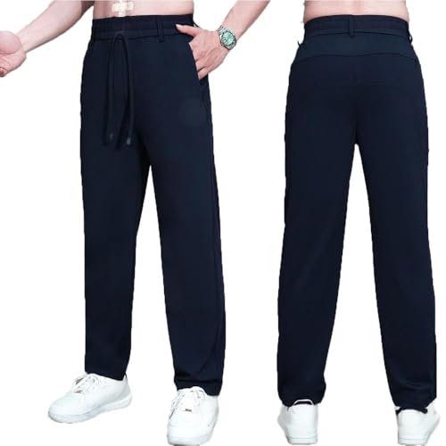 Meshrions - Ice Silk Mesh Panel Casual Pants,Mesh Irons Cooling Pants for Men Over 55,Quick Drying