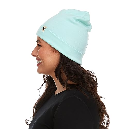 Image of 100% Merino Wool Cuff Beanie - Warm Winter Hat - Novelty Beanie - Toque
