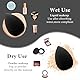WLLHYF Mini Makeup Sponge Blender 6 Stück Beauty Sponge Blender Soft Pressed Puff Face Body Wet Dry Makeup Tool for Cosmetic Foundation Powder Concealer Under Eyes Highlight (Set 1)