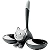 Alessi Tigrito Cat Bowl, 1 Stück (1er Pack), Grey