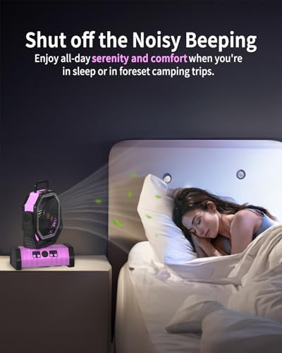 Portable Rechargeable Emergency Fan