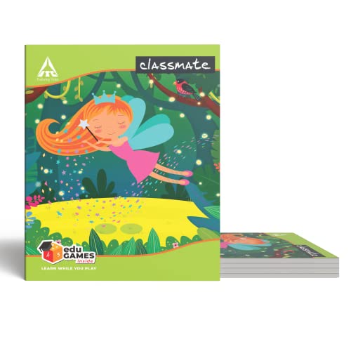 Image of Classmate Long Book - Unruled, 160 Pages, 314 mm x 194 mm - Pack Of 3 Notebook - Unruled