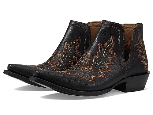 ARIAT BMVY9 Womens Dixon Low Heel Western Boot Bohemian Black 8.5