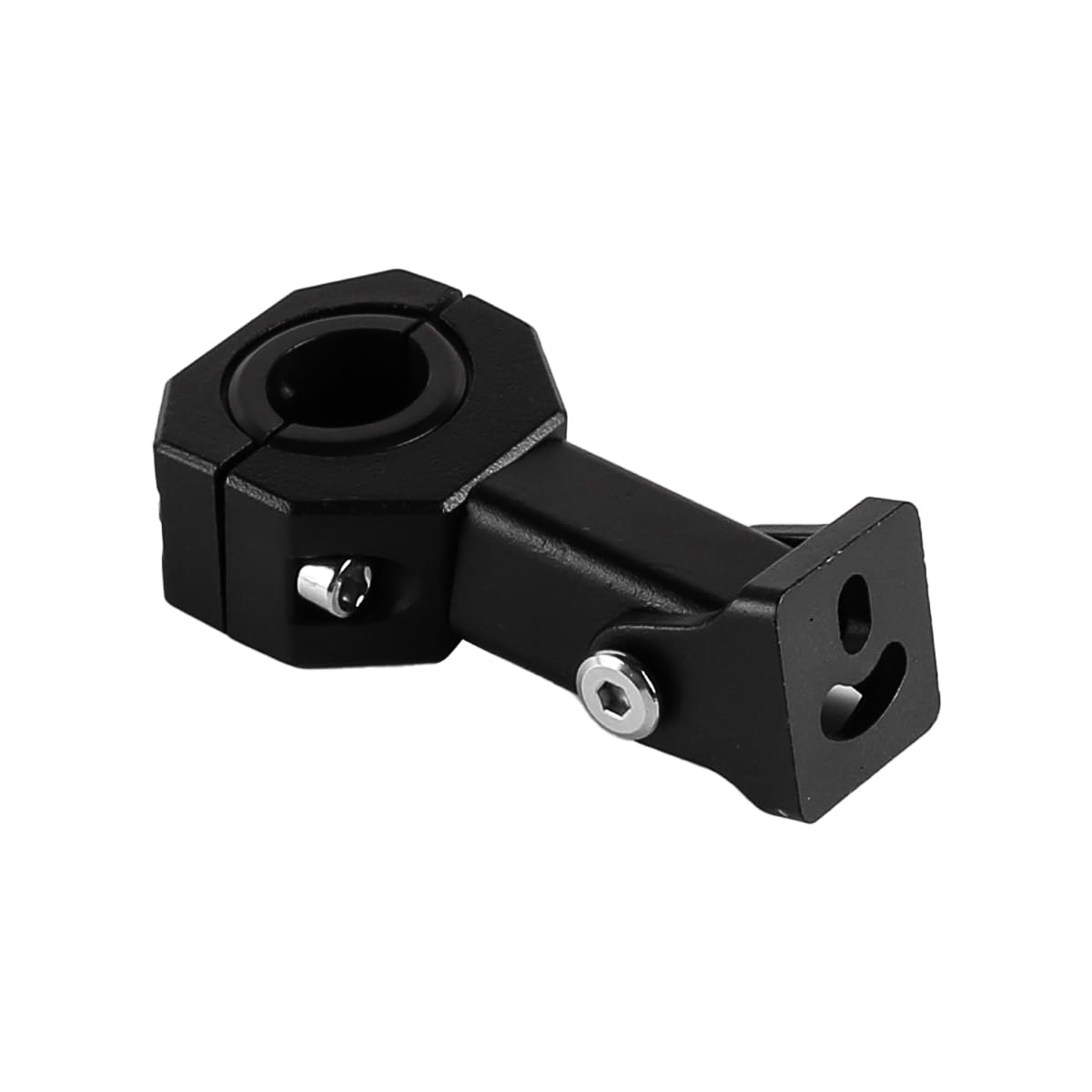 2 Pezzi Staffe di Montaggio per faretti Staffe per faretti per Moto Supporto per Morsetto per fari Regolabili in Alluminio per motociclette
