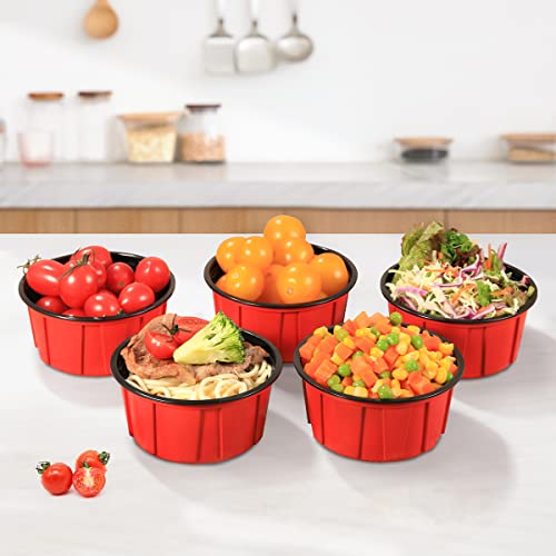 Otor 40 Sets 12Oz Meal Prep Food Container Sets With Airtight Deli Container Lids Bento Box Lunch Boxes Take Away Food Storage Two-Color Process #TOP1