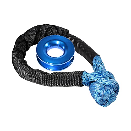 Astra Depot Towing Winch Snatch Recovery Ring 41000lbs & 1/2