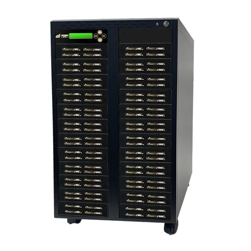 Acumen Disc 1 to 95 CF Duplicator - Multiple CompactFlash/MicroDrives Compact Flash Drive Memory Card Reader/Copier (Up to 35mbps) with DOD Compliant Eraser