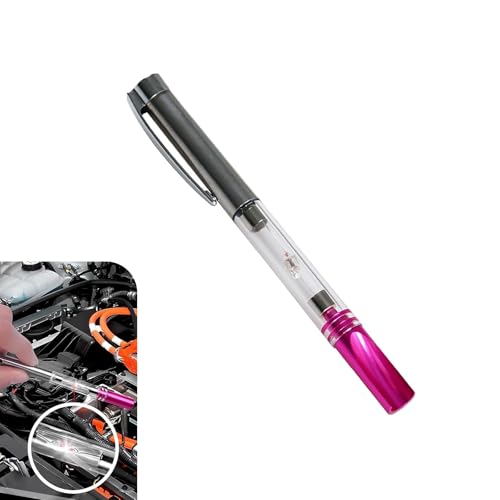yorpyep Spark Ignition Tester Pen, Car Wires Coil Detection Tool for Electronic Ignition System and Circuit Breaker, High-Light Vehicles Faults Diagnostic Tool, for Most Cars (Transparent)