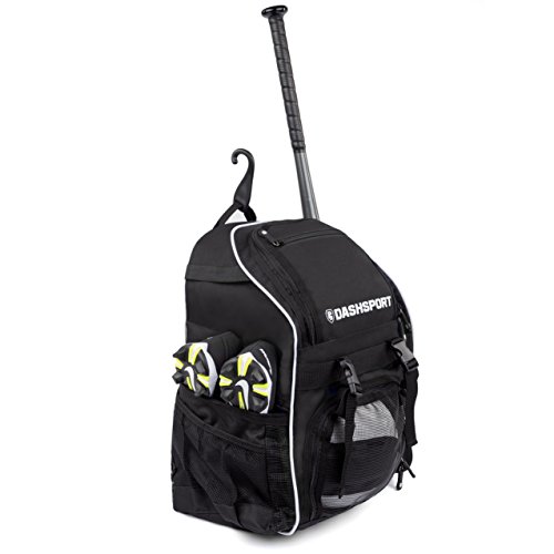 Dashsport Baseball Bag Softball Backpack Bat Bag | T-Ball Equipment And Softball Bag | Bat Pack (Black) #TOP3