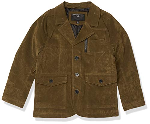 Image of URBAN REPUBLIC Boys Trendy Pu Suede Jacket