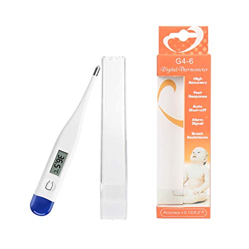 Daffodil HPC300T Termómetro Digital Corporal, para Fiebre por Vía Oral/por Axilas, Termómetro Precisa Sin Mercurio para Medición Hogar, Cuidado para Su Salud