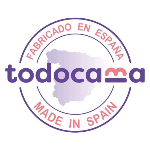 Miniatura 5 de Todocama – Juego de Sábanas de 4 Piezas - 5003 - Sábana Bajera Ajustable - Encimera - Dos Fundas de Almohada de 50x80cm. (Cama 90x190/200 cm, Beige)