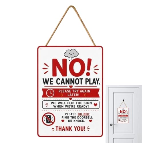 Cartel de puerta principal metálico de doble cara para hogar 2