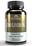 Windmill Cod Liver Oil Softgels, 100.0 Count
