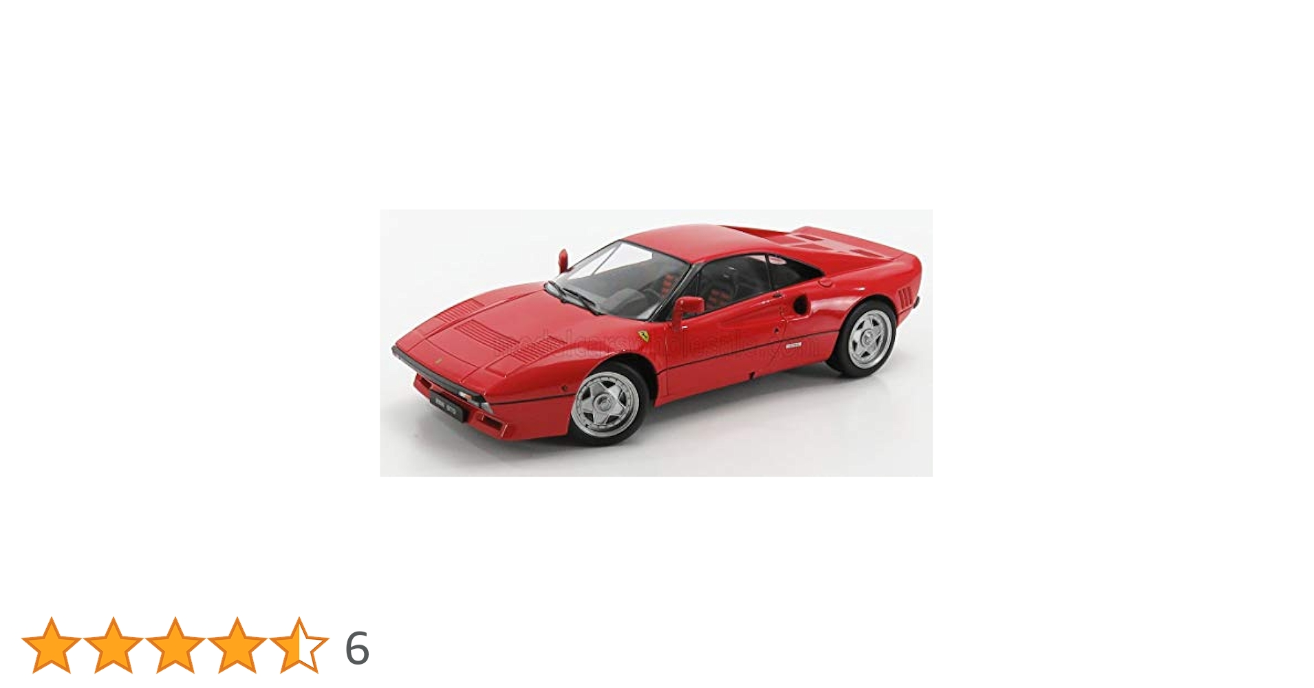 1/18ミニカー フェラーリ288 GTO 1984 FERRARI 288 GTO UPGRADE 1984 in 1:18 scale by KK Diecast
