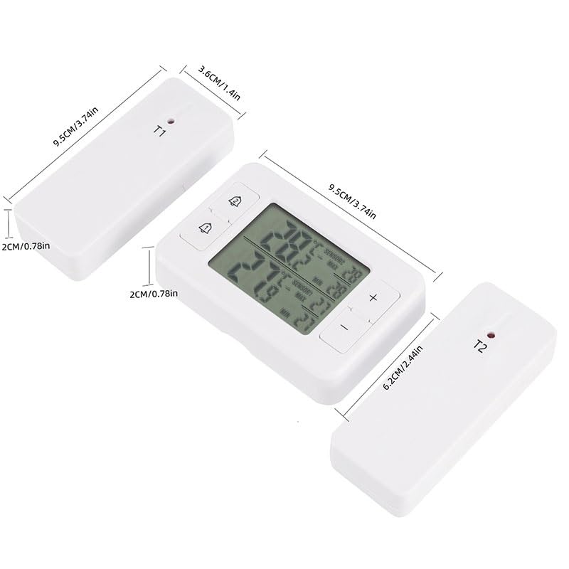 ABS Household Thermometer Indoor Outdoor Refrigerator Cold Storage