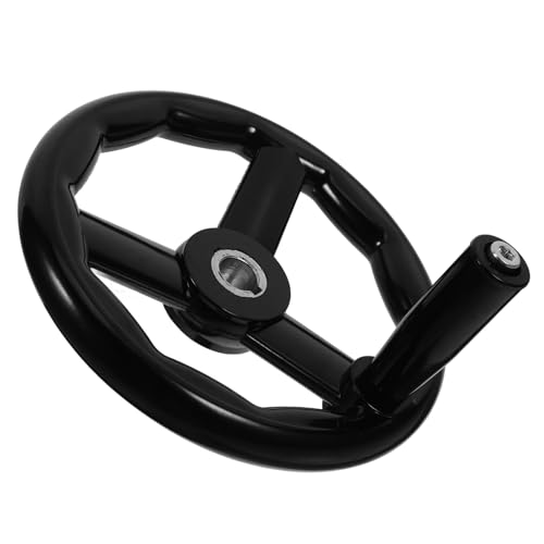 KICHOUSE Woodworking Hand Wheel Disassemble Wheel Three Spoke Hand Crank for Milling Machine