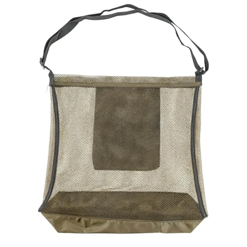 Lpoppcx Bolsa de recogida de setas, organizador de malla con gran capacidad, bolsa de recogida de frutas al aire libre, adecuada para frutas, piedras, bayas, flores silvestres, jardín, parque, verde
