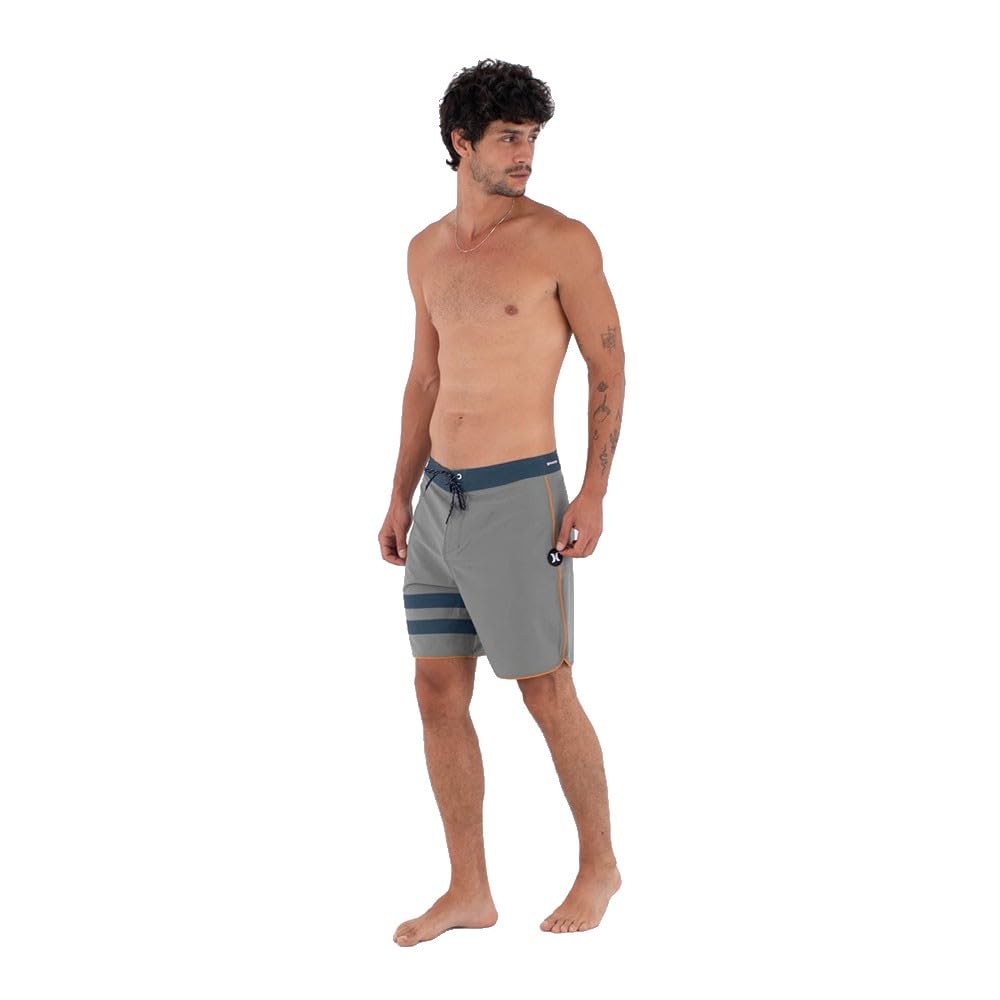 Hurley Phantom Eco Block Party Solid 18 Costume a Boxer Uomo (Pacco da 1)