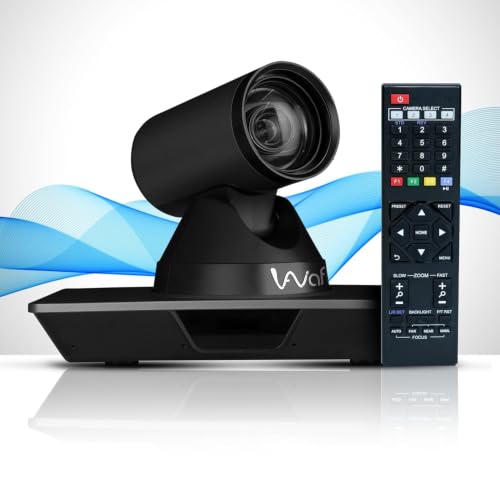 Image of AIWaft 4K AI PTZ Camera with 10M HDMI Cable & Ceiling Mount