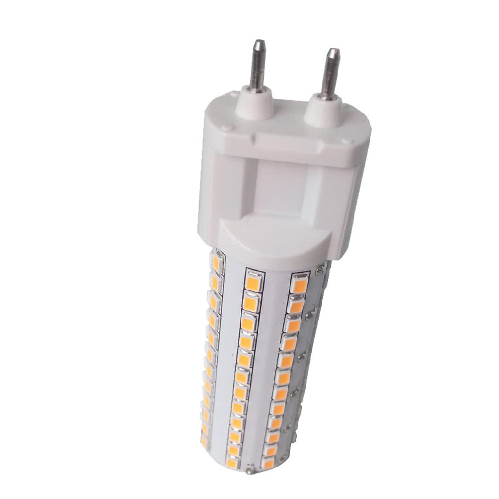 G12 Bombilla LED Regulable, 10W (equivalente a halógeno de 100W) 1000LM 108 cuentas LED 85-265V Bombillas LED de maíz para iluminación del hogar de araña, haz de 360 grados,Natural white,4 Pack