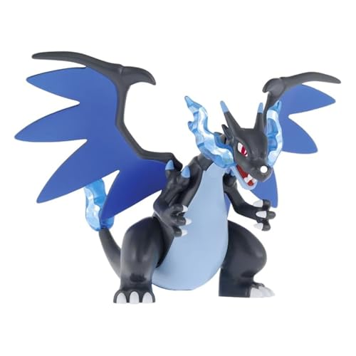 Pokémon Select Mega Charizard X - 6-Inch Super-Articulated Figure with 15 Plus Points of...