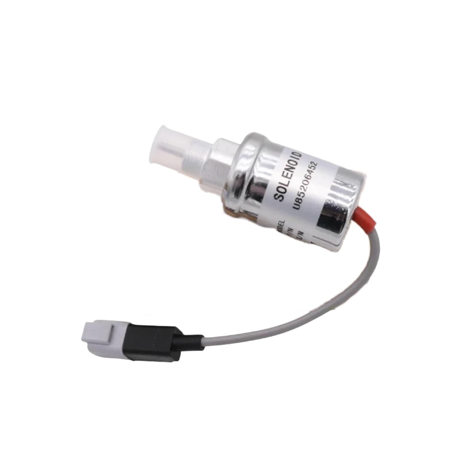 Hdrtcbu Silvery Solenoid Valve For Perkins 402D 403D 404D 404C 403C Fuel Shut Off Solenoid Valve Fuel Stop Solenoid
