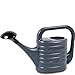 Prosperplast Gie&szlig;kanne 5 Liter | anthrazit | f&uuml;r Haus & Garten | aus robustem Kunststoff | Gartengie&szlig;kanne mit Abnehmbarer Brause | zur einfachen Bew&auml;sserung von Blumen, Pflanzen & B&auml;umen