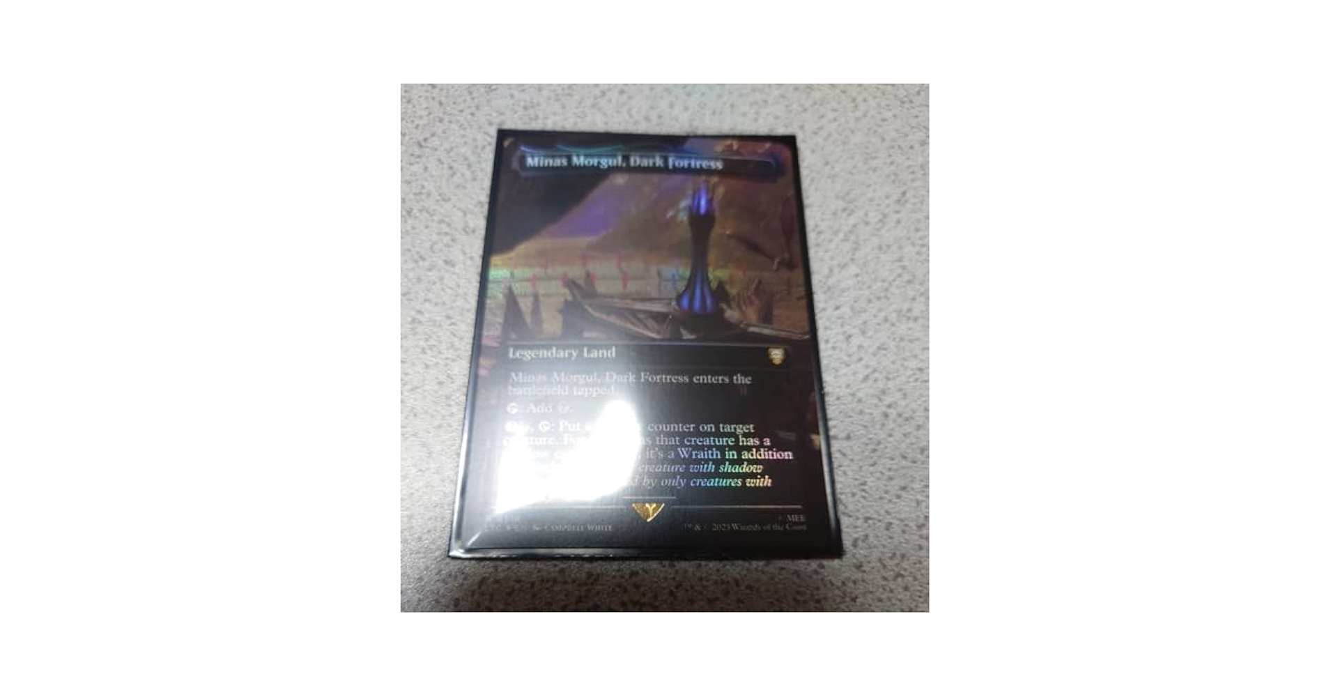 Amazon.co.jp: MTG LTC Minas Morgul, Dark Fortress 英語foil